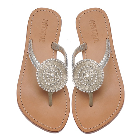 Mystique Silver Ring Sandal